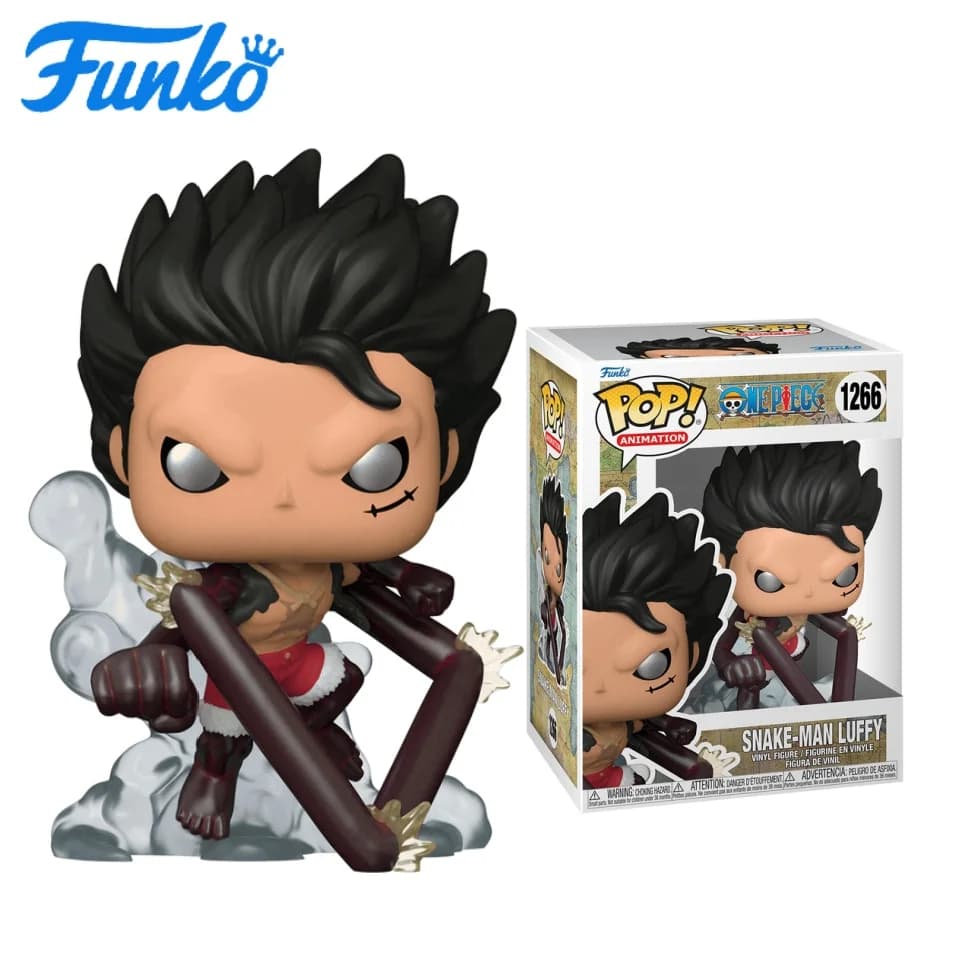 Funko "Pop! " Figure in vinile della serie animata Bubble: One Piece — Snake Man Luffy — Regalo di Capodanno — Ottimo regalo per amici e familiari per Natale, Capodanno e compleanni, Decorazione a tema pop culture, Regalo di compleanno, Oggetti da collezione a tema fumetti, Merchandise ufficialmente licenziato, Oggetti da collezione di alta gamma, Oggetti ricordo a tema fumetti, Regalo per geek, Oggetti da collezione