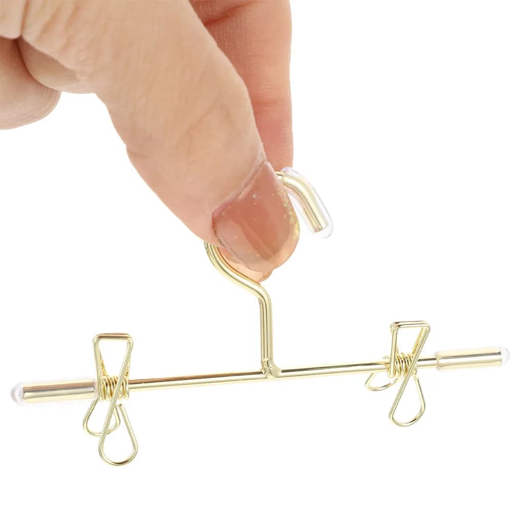 Set di 6 Mini Appendiabiti per Organizzare la Stanza dei Bambini, Organizzatori per Vestiti