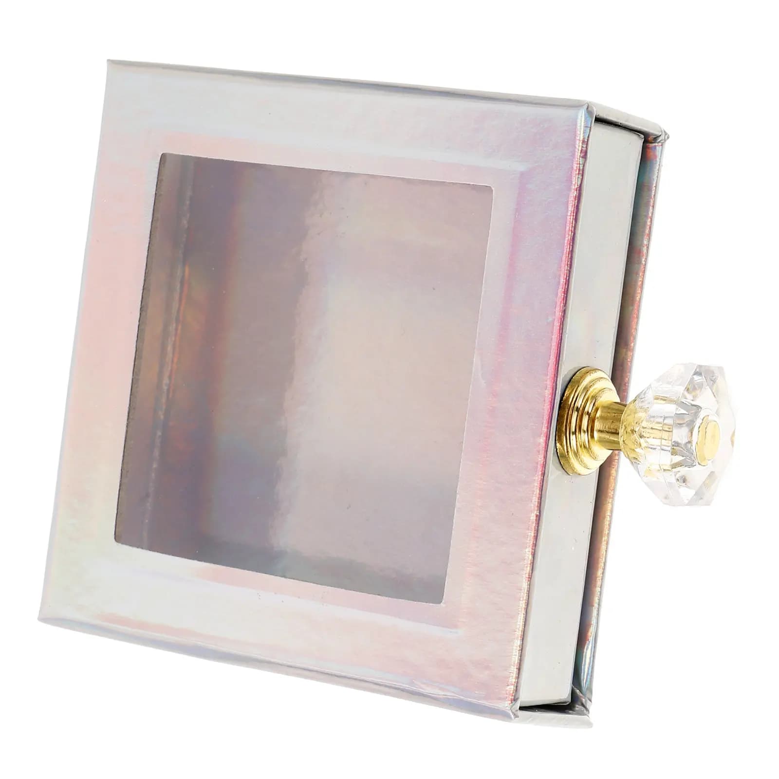 Faux Eyelash Magnetic Box, Elegant Eyelash Organizer, Safe Storage Case, Eyelash Travel Container