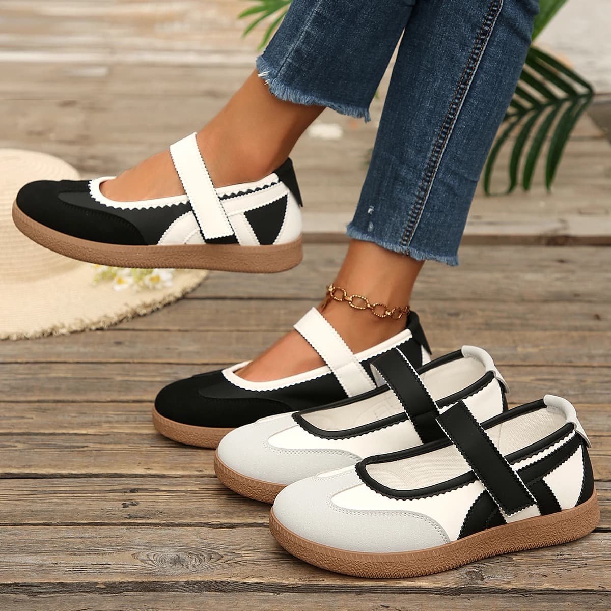 Fashionable Best Selling New Soft Soled Women's Shoes Spring and Autumn Elegant Round Sexy Head Running Sports and Leisure Shoes