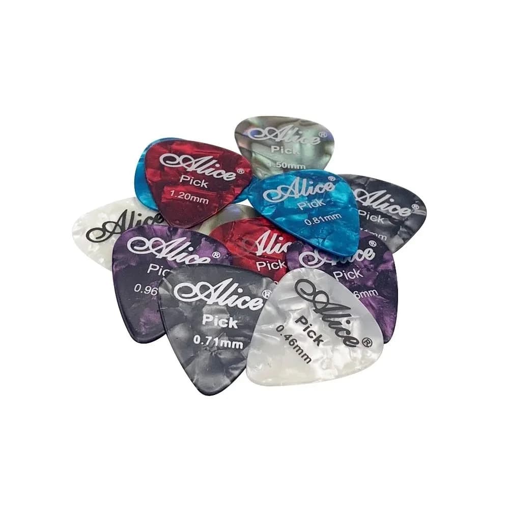 Guitar Picks Acoustic Music Pick Electric Bass Plectrum Mediator Guitar Accessories Thickness 0.46/0.71/0.81/0.96/1.2/1.5