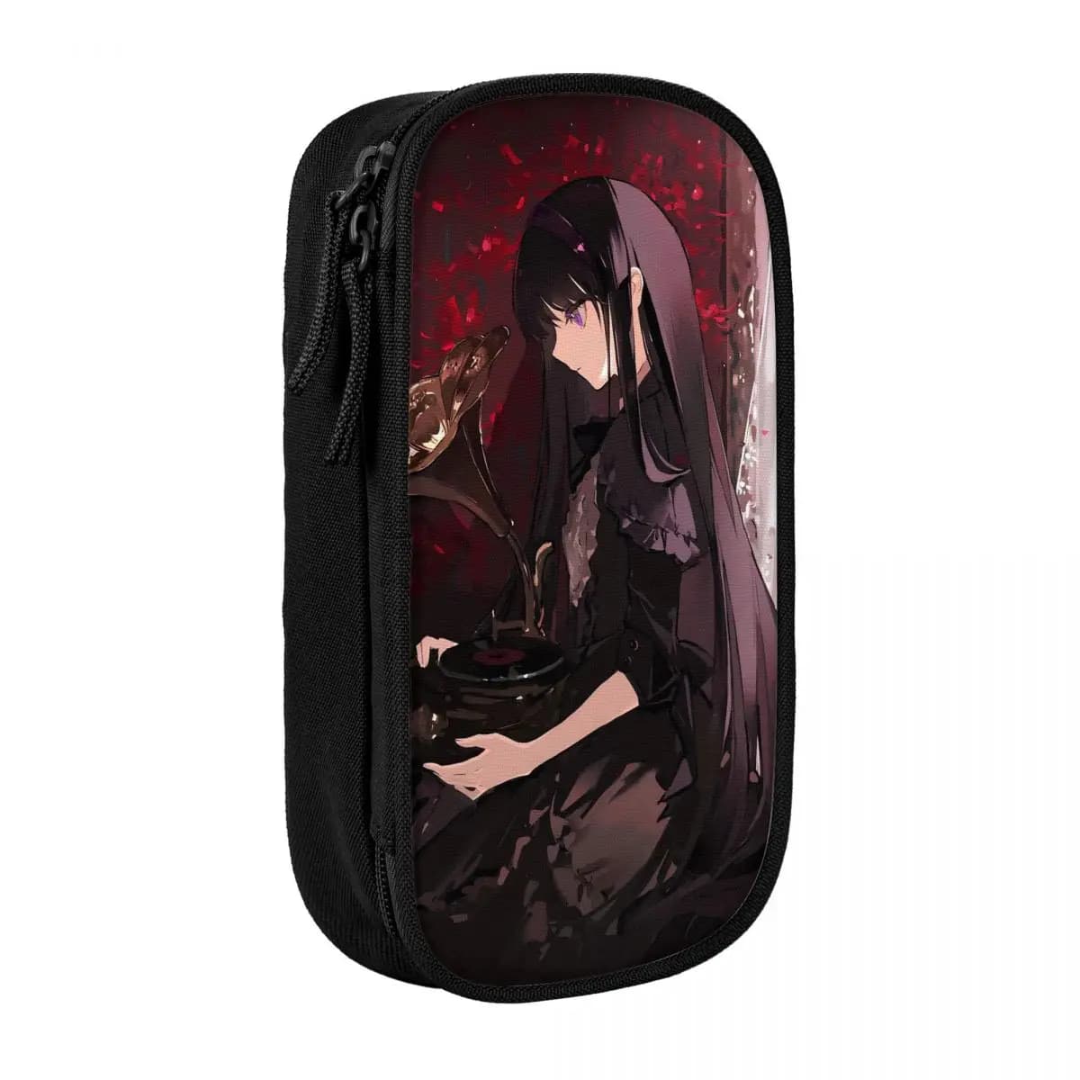 Astucci classici per matite Puella Magi Madoka Magica Astucci per penne per studenti Borsa grande per studenti Cancelleria scolastica con cerniera
