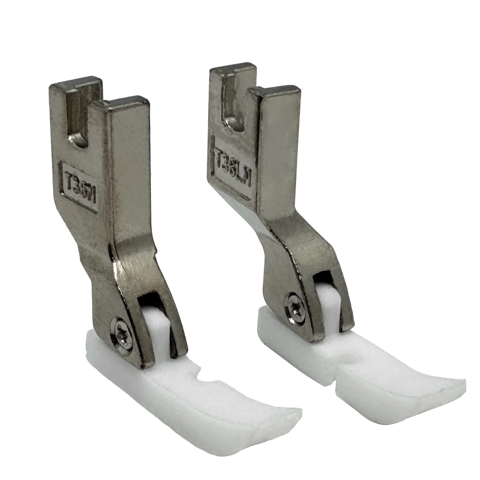 2 pz/set T36N T36LN piedino con cerniera stretta per tutti gli accessori industriali per macchine da cucire a punto annodato con ago singolo