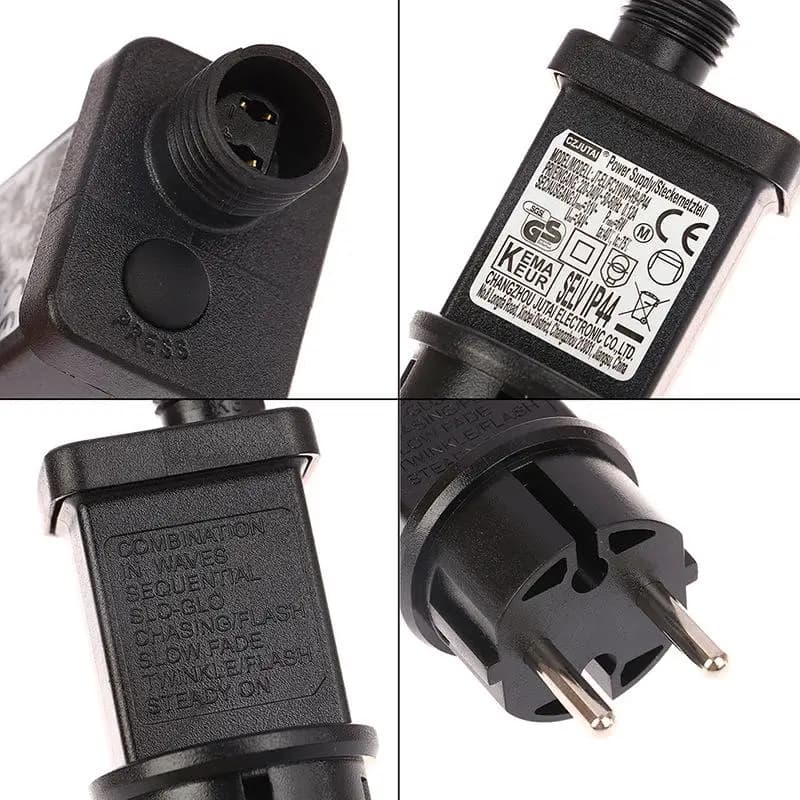 1 Set Luci della stringa LED Adattatore di alimentazione timer 31V 30V 24V 18V 4.5V Adattatore di alimentazione Adattatore di alimentazione Trasformatore