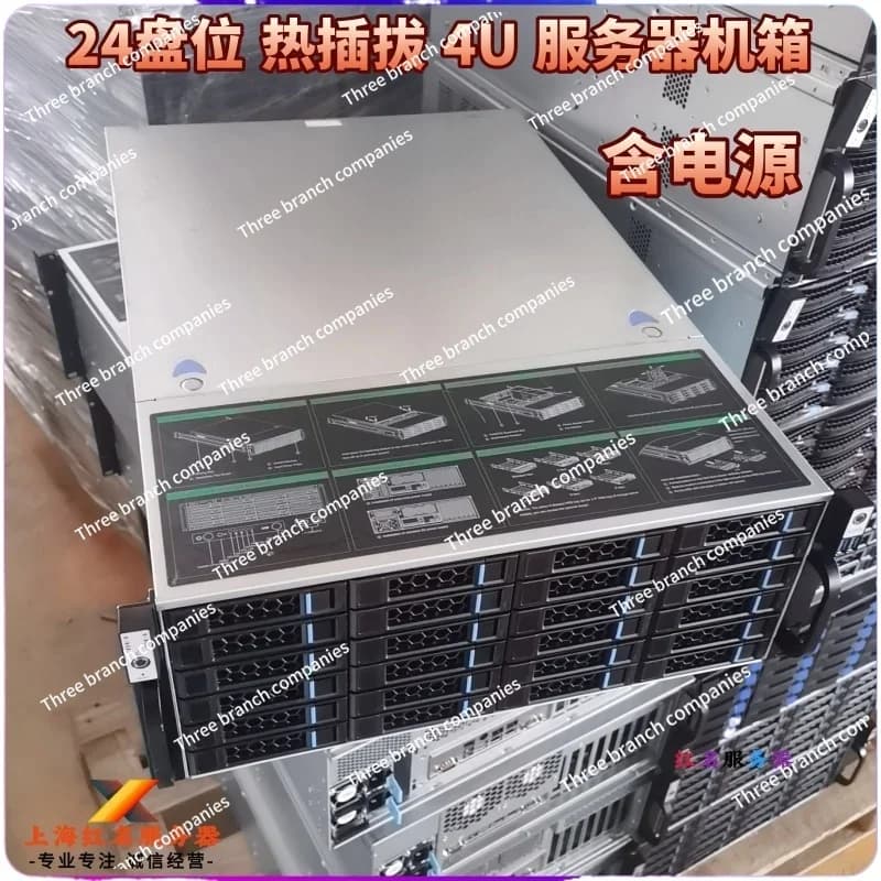 24 36 48 disco, telaio del Server 4 tipo Rack 8U, scheda principale di archiviazione Multi-hard Disk NAS intercambiabile a caldo