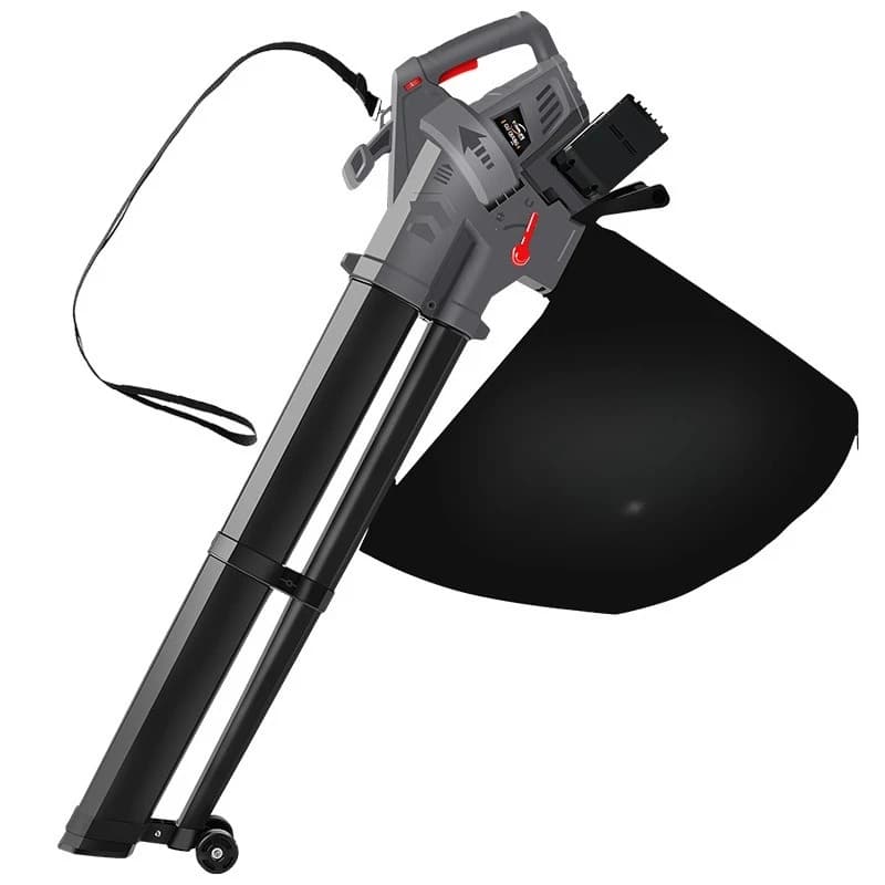 Dual-purpose hair dryer household leaf crushing integrated high-power blower powerful electric