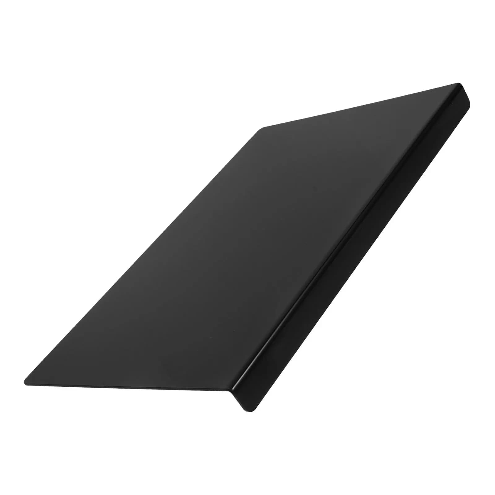 Black Acrylic Cutting Board Thick Non Slip Kitchen Countertop for Fruit Vegetable Meat Cutting Dishwasher Safe