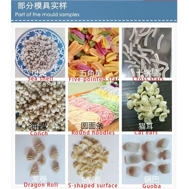 Macchina per fare macaroni per spaghetti per pasta italiana industriale commerciale Mesin Pembuat Spageti Makaroni Macchina per estrusore per pasta
