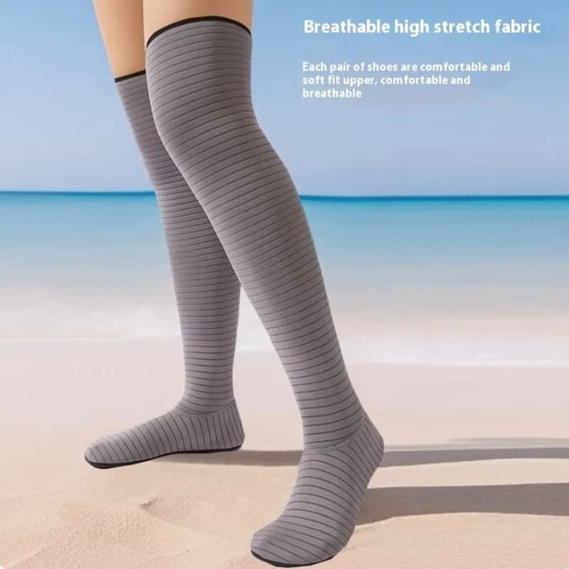 Stivali da pesca Donna Uomo Calzini lunghi da sub Scarpe da spiaggia fangose Stivale di gomma al ginocchio alto Agriturismo da giardinaggio Wad Tide Escursionismo Calzini da esterno