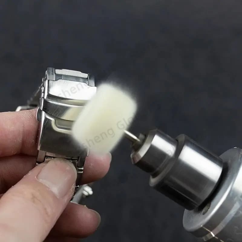 Mini grinding sanding head abrasive disc felt 2.35/3mm stem polishing wheels metal polishing brush drill accessories for rotating tools