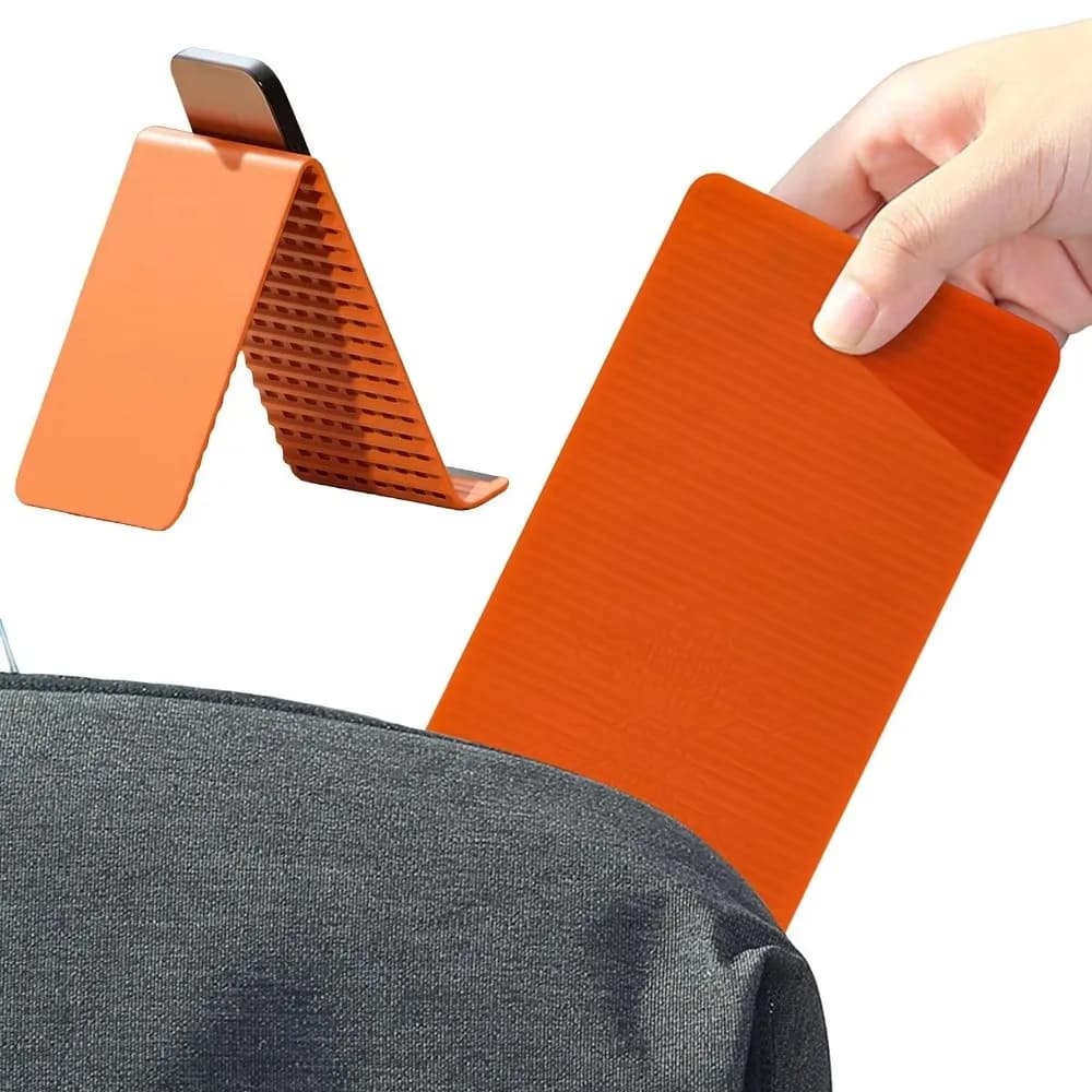 Bendable Silicone Phone Holder Flexible Multi-Angle Desktop Tablet Stand Adjustable Anti-slip Foldable Phone Stand for Laptop