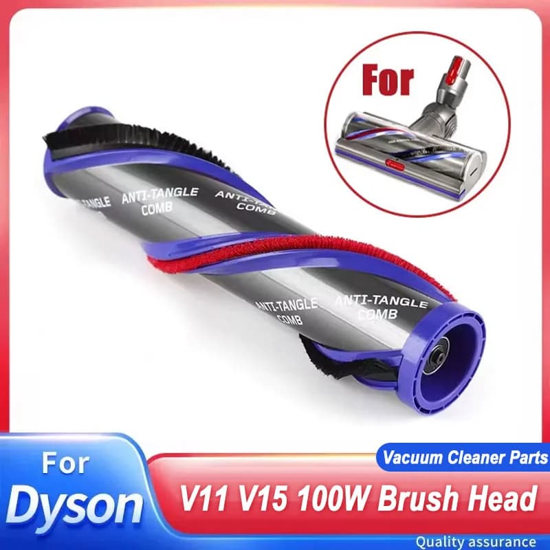 Replacement Roller Brush for Vacuum Cleaner Dyson V7 V8 V10 V11 V15, Replacement Parts for Vacuum Cleaner 100W