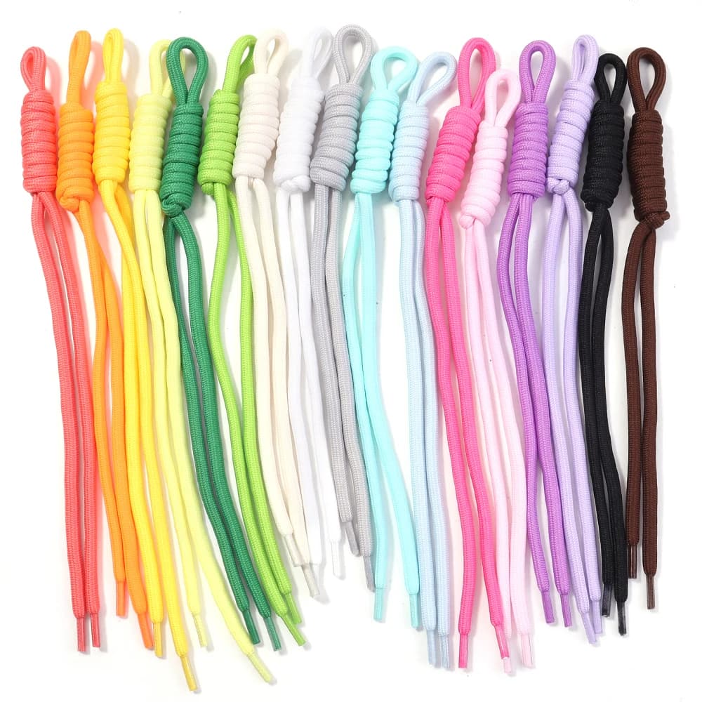 5pcs Colorful Braided Lanyard Keychain for Phone Case Decoration Women Chic Bag Pendant Kpop DIY Key Chains Friend Couple Gift