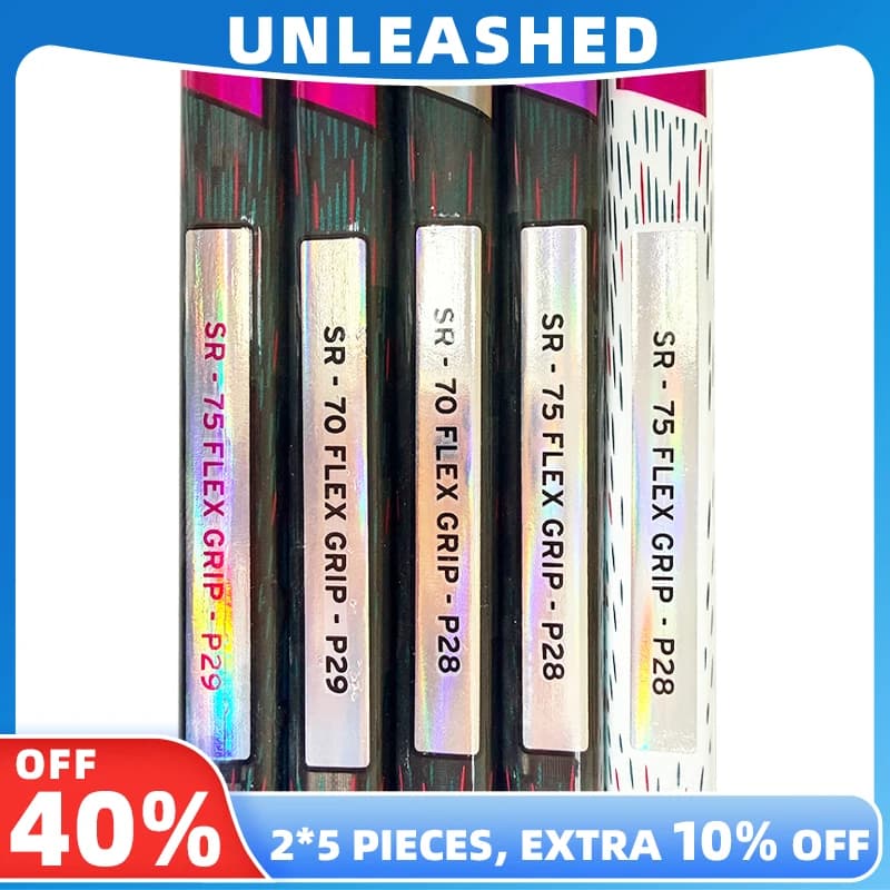 [5-Pack] [Unleashed Pro] Ice Hockey Sticks Ultra Light Carbon Fiber P28 P29