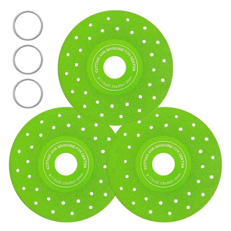 3/5/10PCS 4.5-inch porous rock panel saw blade tile trimming and grinding diamond casting used for rock panels marble tiles