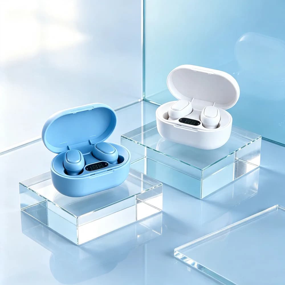TWS Wireless Earbuds Wireless Headphones Wireless Bluetooth Headphones Provide Complete Freedom of Movement for Active Users