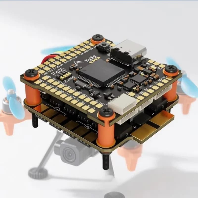 Flight controller F405 FC for 5-8 inch, freestyle and racing drones