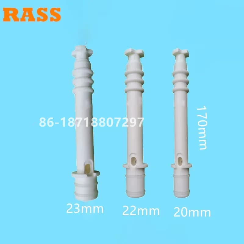 2 PZ Tubi Aria Soffiante Parti per Gelatiera Tubi di Ricambio Cilindro Asta di Espansione Raccordi Originali Diametro 20mm 22mm 23mm