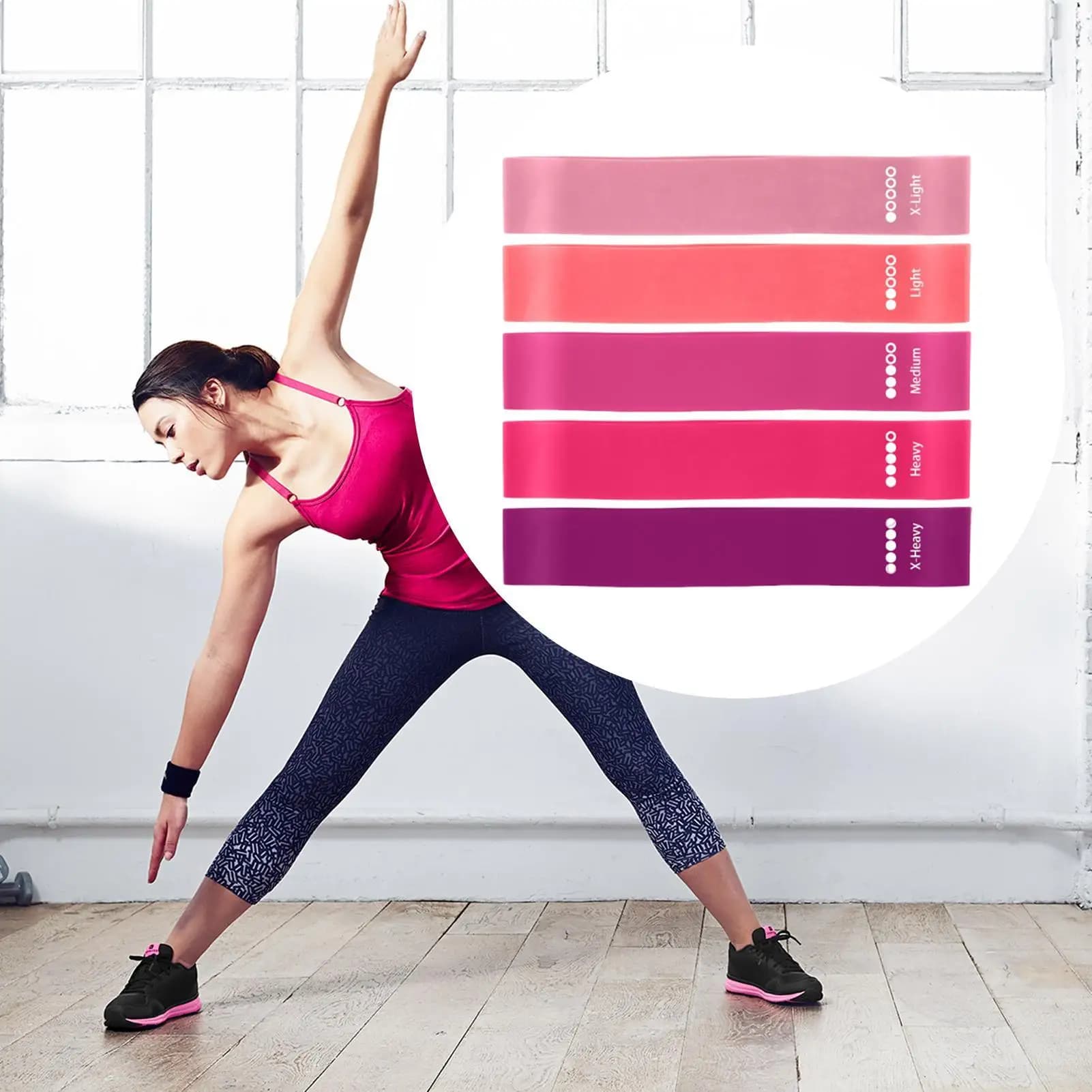 Strength for Yoga Elongation Belt for Gym Stamina for Pilates for Physical Traction for Gym Outdoor Home Head Sports
