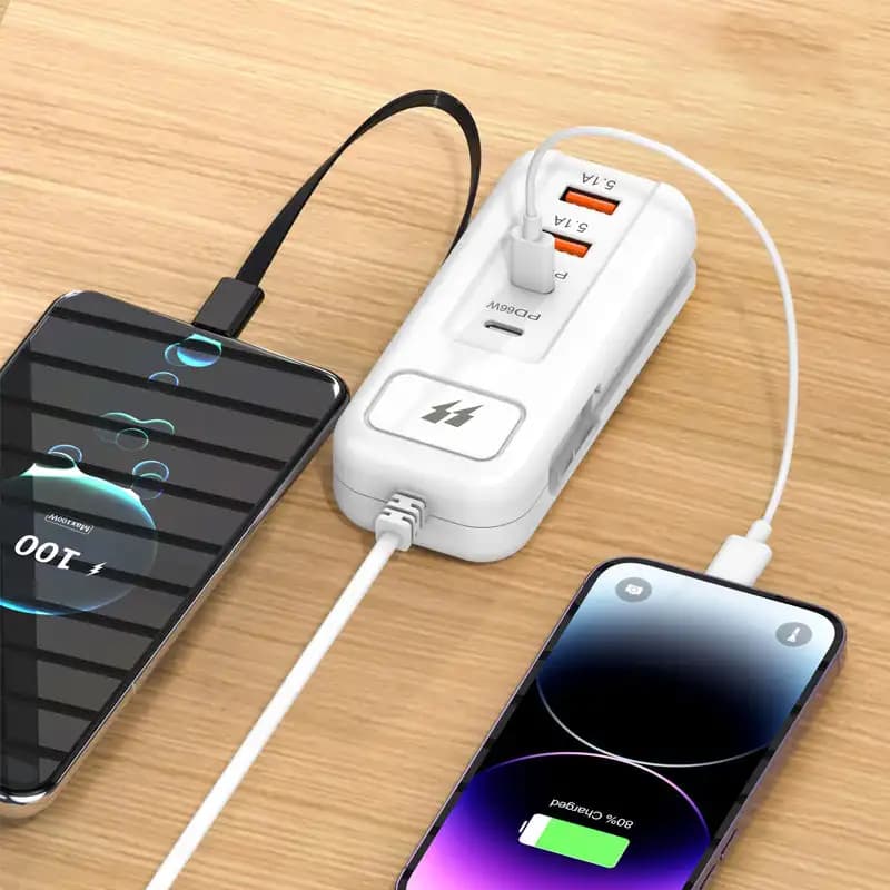 USB Charger PD Type C Quick Charge Quick Charger Wall Charger USB hub adapter multi port American plug for mobile phone USB type C fast charger