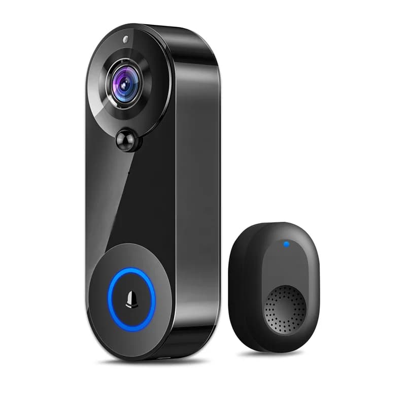 2MP 1080P 5G Tuya APP Wireless WIFI IP Doorbell IR Night Vision Video Door Phone Visual Doorbell With Indoor Chime Door Entry