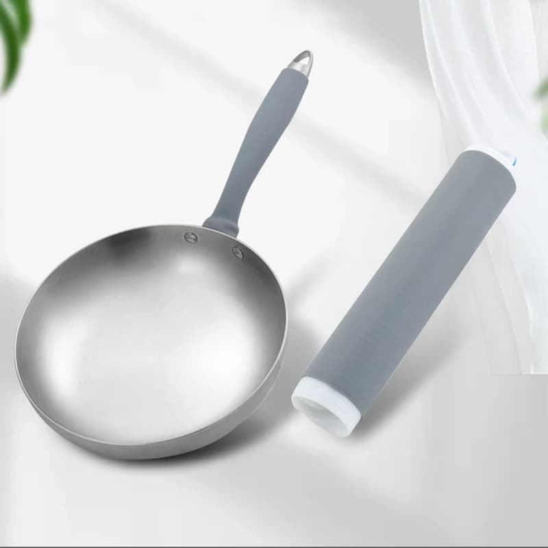 Nuovo Copri Manico Anti-scottatura per Padella, Coprimanico in Silicone Morbido, Resistente alle Alte Temperature
