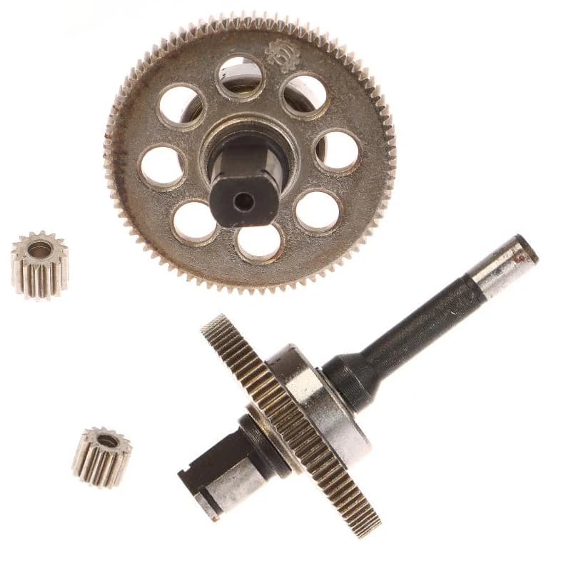 83 denti 14 denti Mini ingranaggio con albero per utensili elettrici Sega a catena 550 Tipo 14 denti Gruppo ingranaggi motore brushless