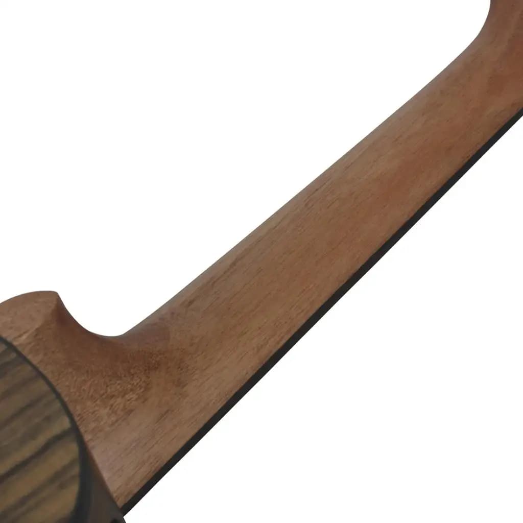 26 Inch Professional Ukulele Guitar Set Solid Wood Mini Hawaii Uke 4 String Instrument with Strap for Students