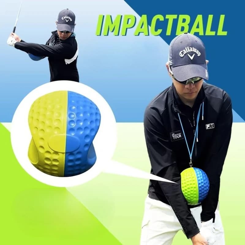 Palline da Golf Leggere Bicolore Collegabili per Principianti, Palline da Allenamento Durevoli, Attrezzatura Sportiva Portatile per l'Allenamento dello Swing