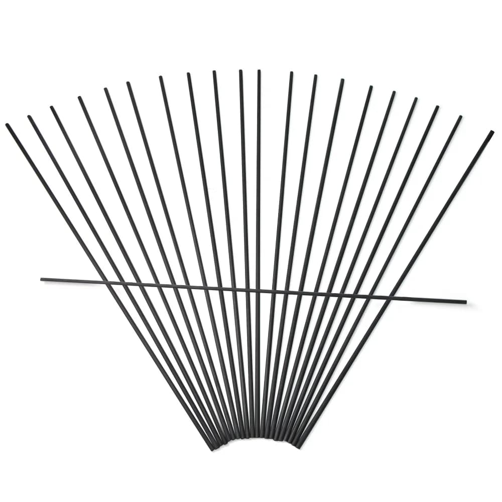 6/12 Pezzi Asta per Freccia in Carbonio Puro ID6.2mm 30 Pollici SP340/400/500/600 per Tiro con l'Arco, Caccia e Accessori per Bersagli