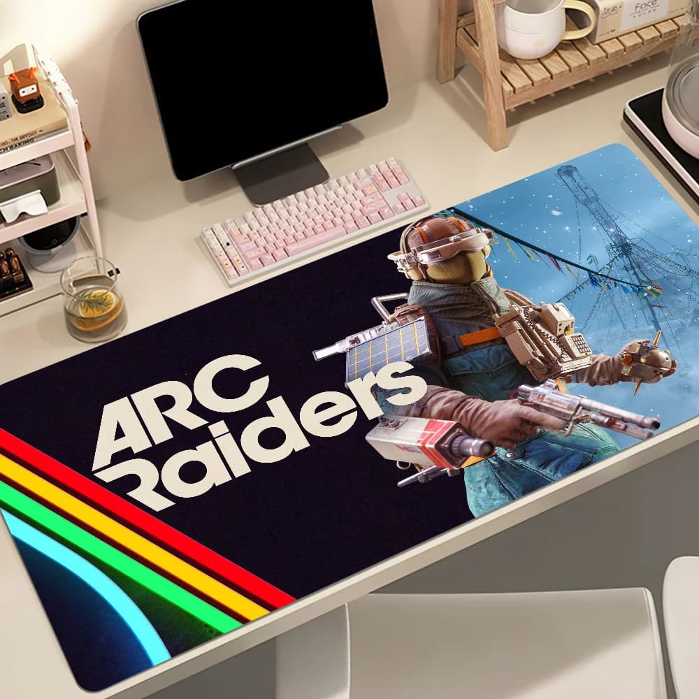 A-ARC Raiders Game Anime Mouse Pad Non-slip Thickened MousePad Student Gaming Cushion Large Writing Lockedge Office