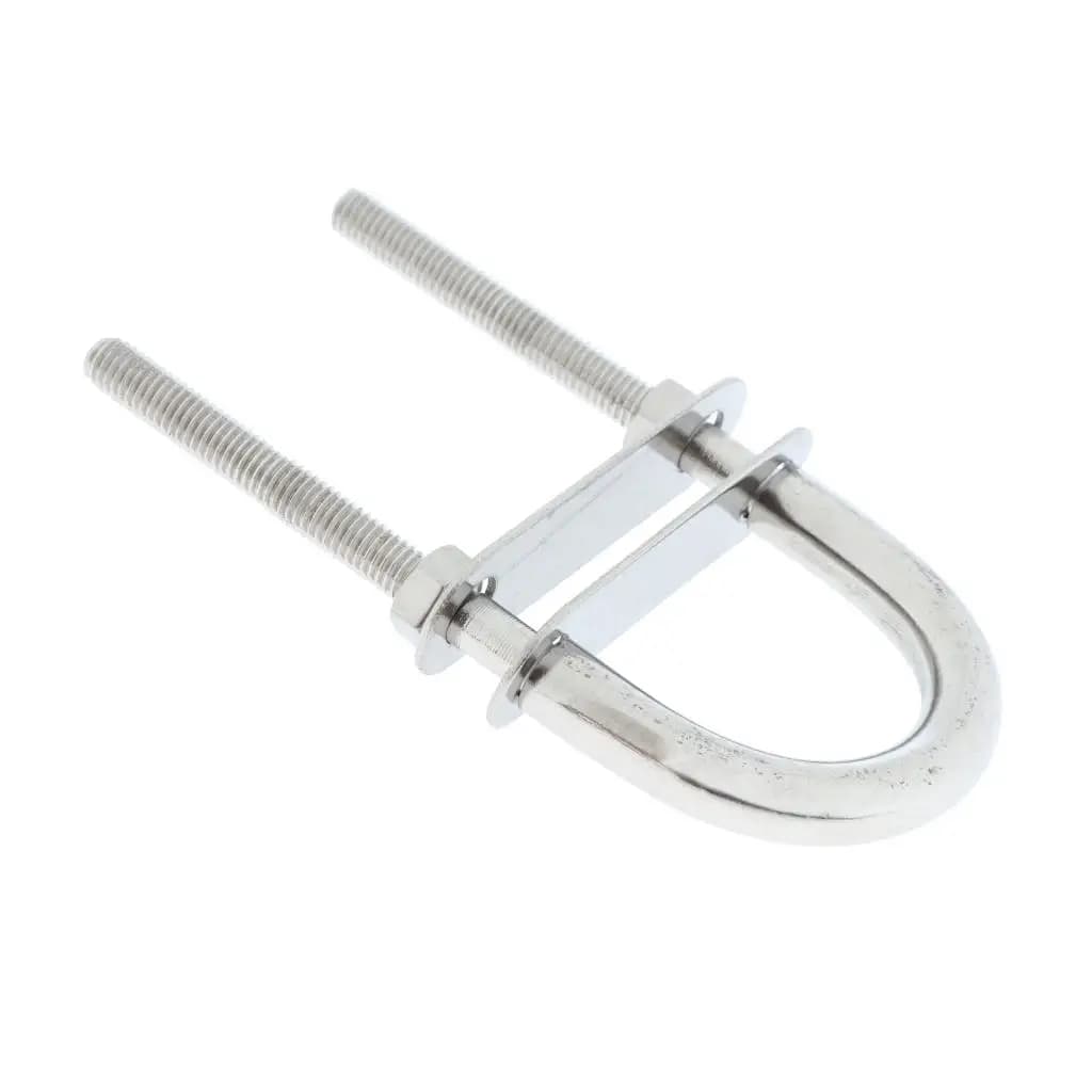 304 in acciaio inox corda marina sartiame Bow Stern Eye U-bolt Yacht Boat Hardware Dropshipping all'ingrosso sartiame marino M5 * 78