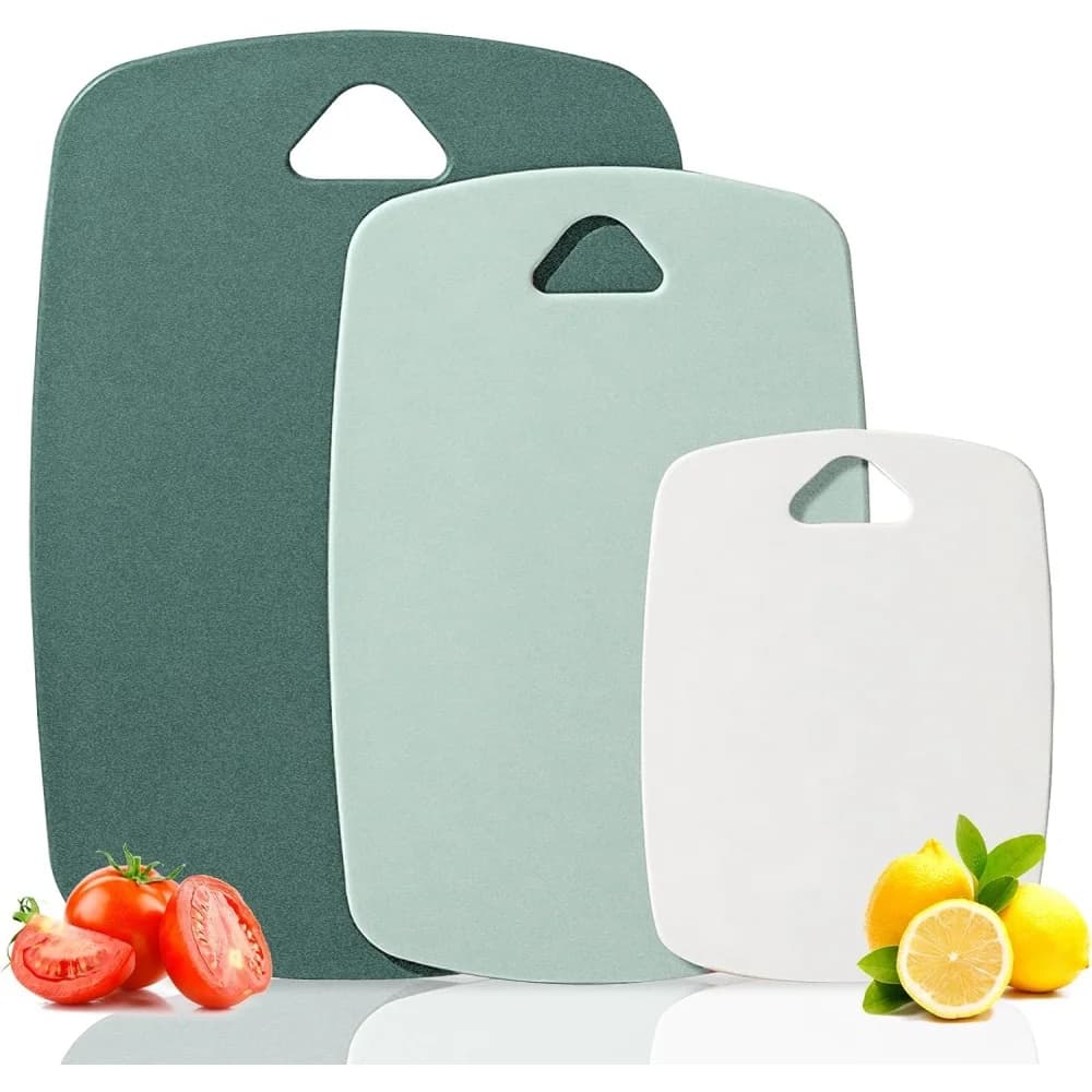 Plastic cutting board, baby food cutting board, multifunctional, high aesthetic value, home fruit cutting boar
