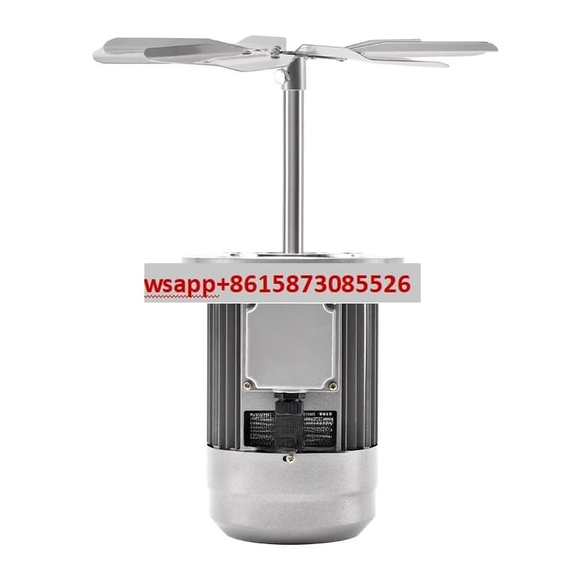 Motore ad albero esteso resistente alle alte temperature, ventola di circolazione termica, motore girante, monofase trifase 220v750W