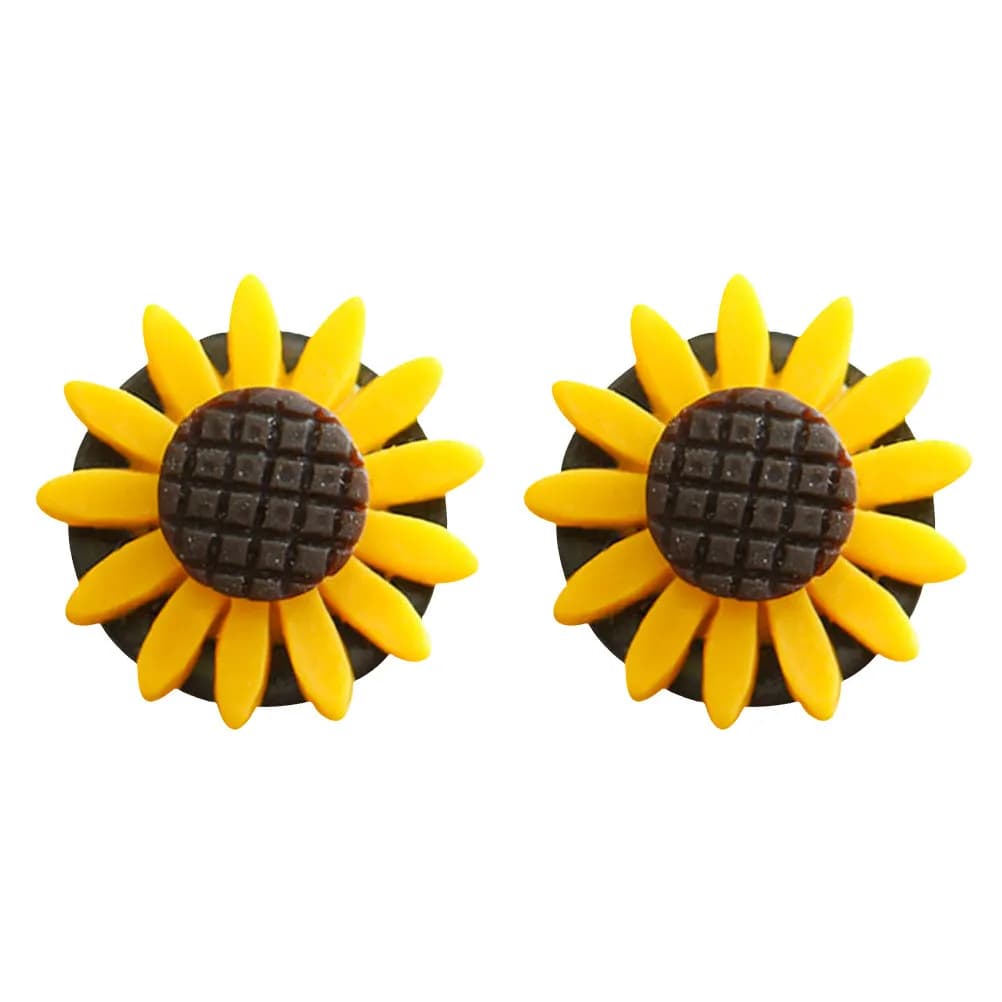 2 Pezzi Diffusore di Aromi a Forma di Girasole per Auto, Deodorante per Bocchette di Ventilazione, Elimina Odori per Veicoli, Casa, Ufficio, Fragranza Portatile