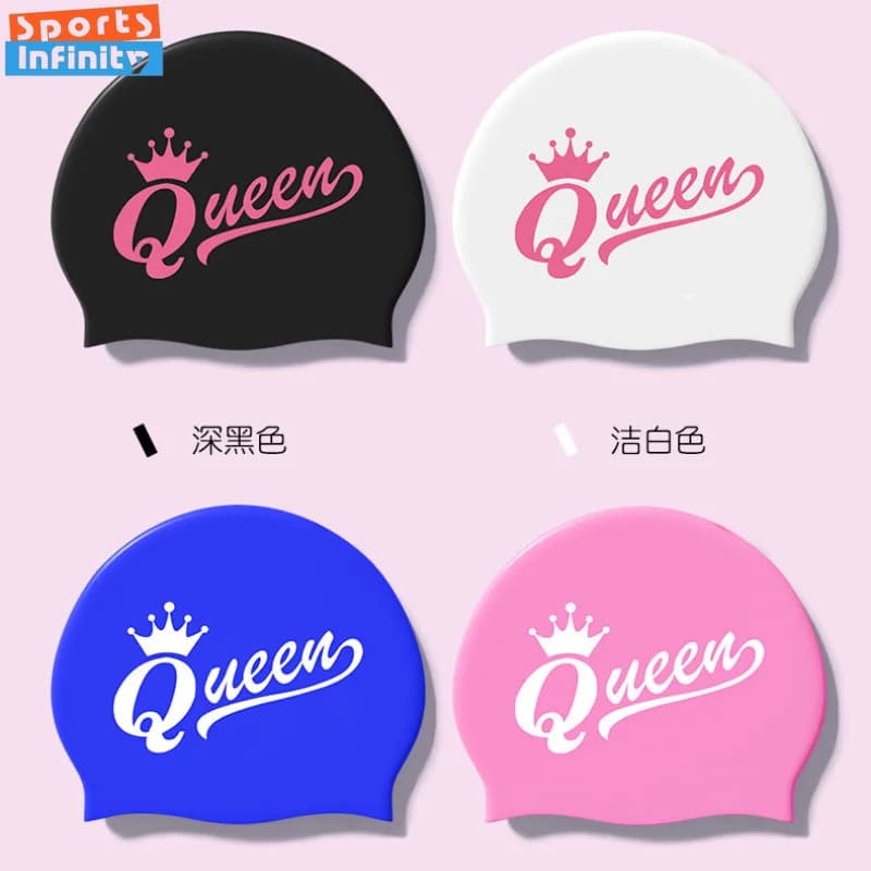 Cuffie da nuoto morbide e confortevoli allargate per le donne cuffia da nuoto protezione per le orecchie cuffie da nuoto stampate in Silicone accessori per il nuoto