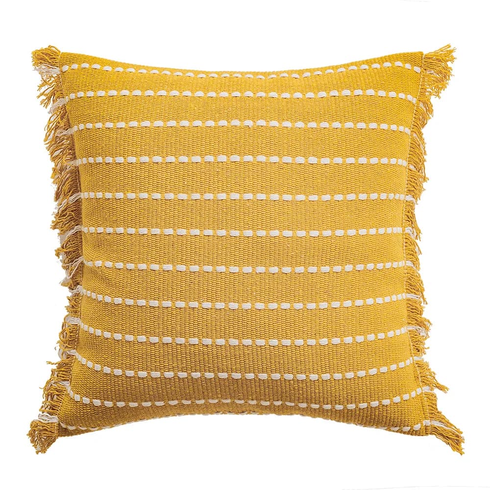 Inyahome Boho Federa Trapuntata 45X45 cm/30X50 cm Decorazione Maison Marocco Stile Nordico Fodera per Cuscino in Cotone per Sedia Divano Auto