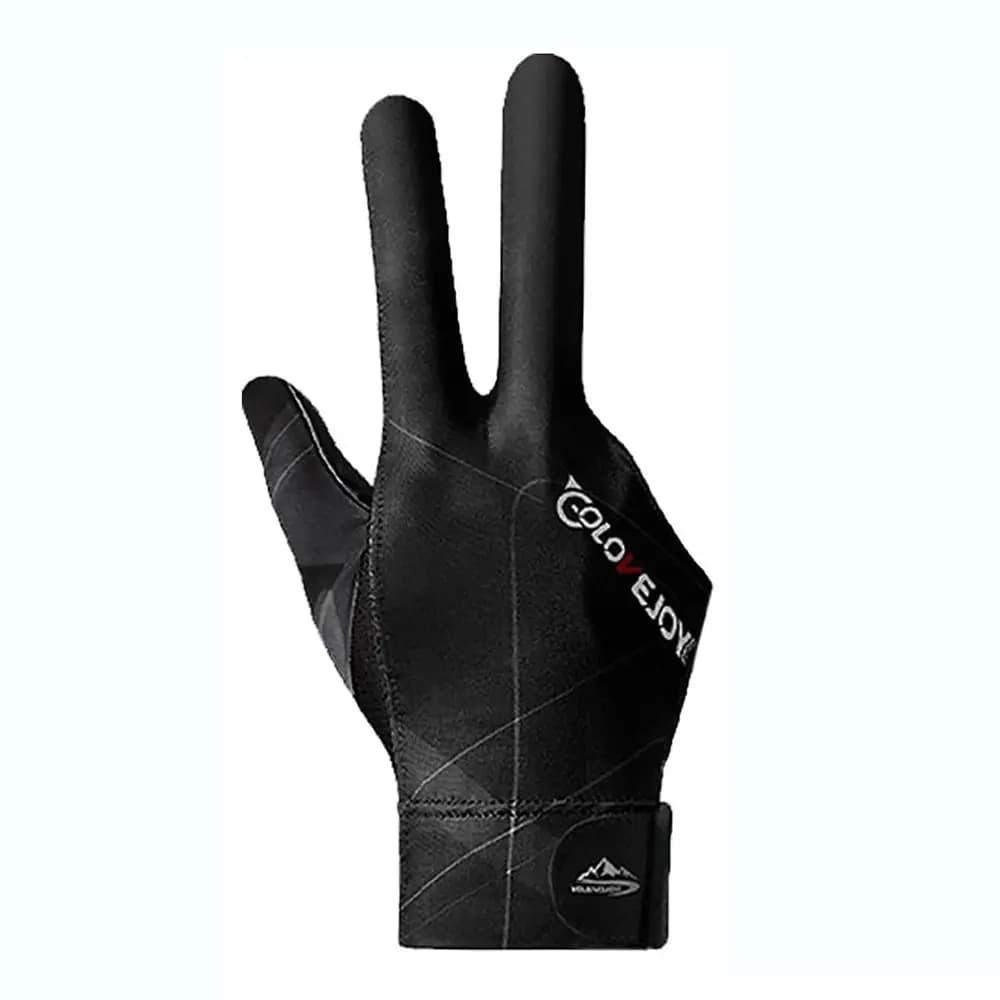 High-quality Spandex Snooker Glove Elasticity Left Right Hand Billiard Glove Breathable Fitness Accessories Three Fingers Glove