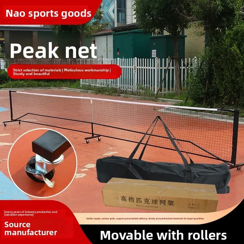 Pickleballnet portatile per esterni pickleBallnet Set assemblabile per rete da allenamento per la pratica della rete da tennis