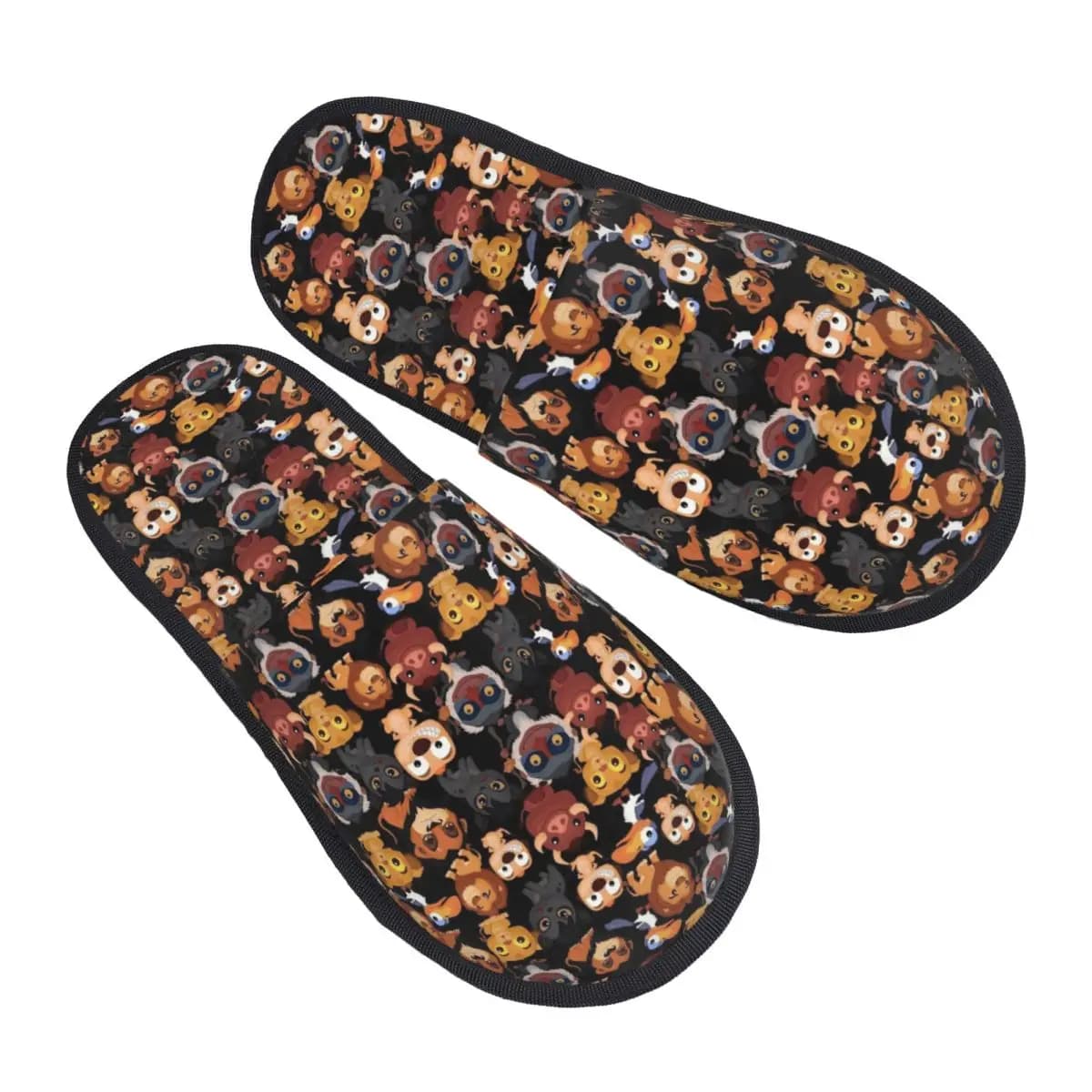 Pantofole Personalizzate Il Re Leone con Suola in Memory Foam, Comode Ciabatte da Casa per Donne