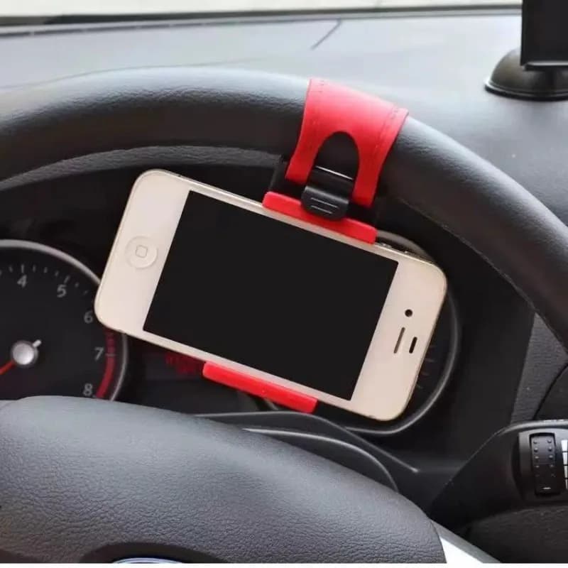 Supporto Universale per Telefono da Volante Auto, Accessori Portatili per Navigazione