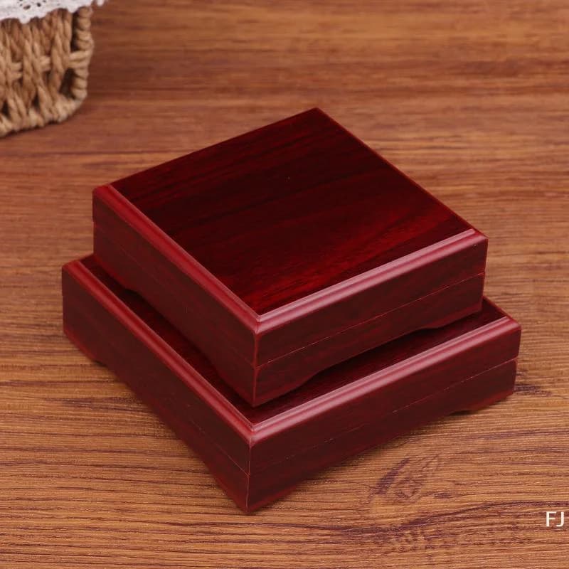 [YU] Scatola in Legno per Conservazione e Esposizione di Monete Commemorative, Scatola Protettiva per Monete, Porta Monete per Premi e Medaglie