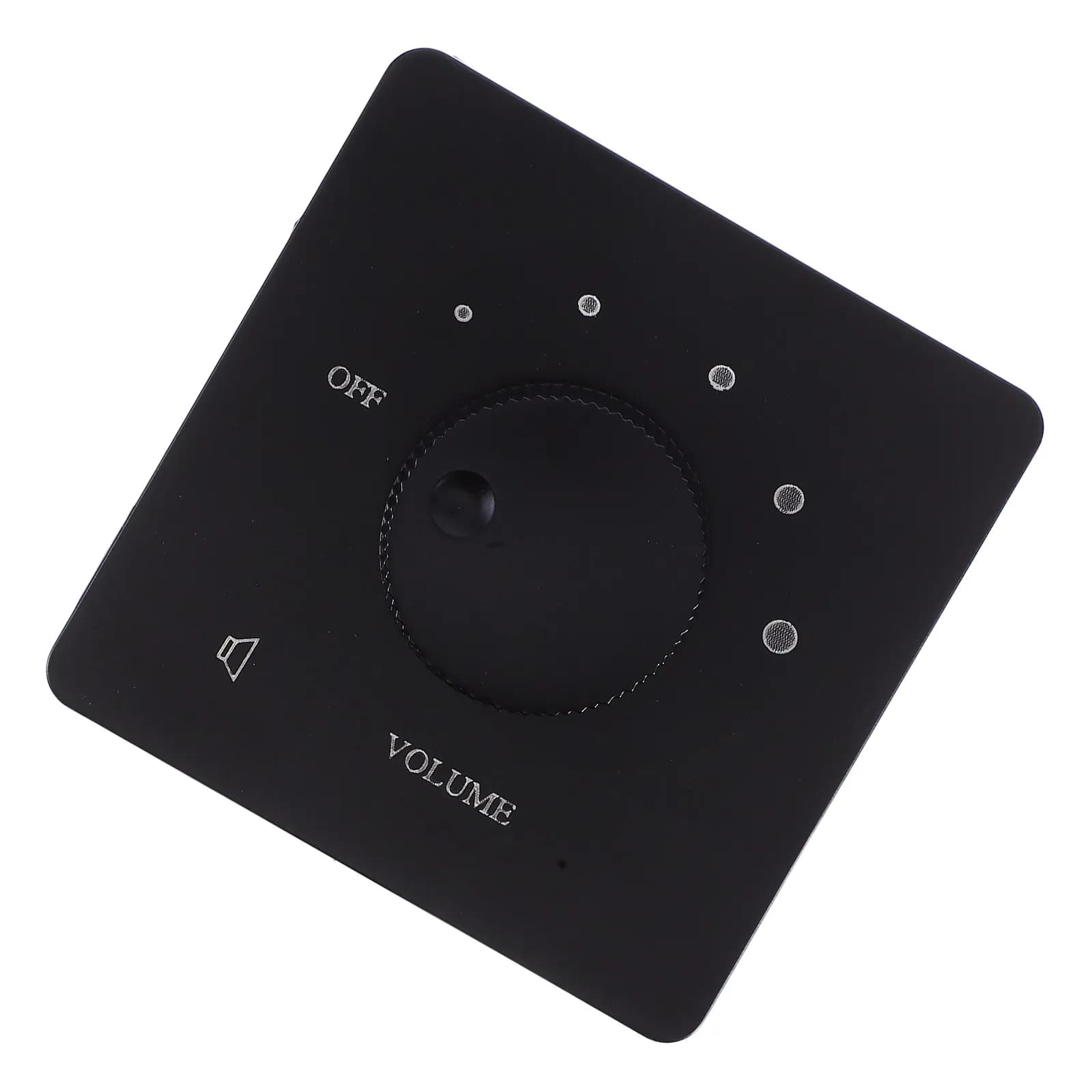 Pannello di Controllo Volume da Parete con Manopola Rotante a 5 Livelli, Elegante Integrazione Interna per Gestione Audio in Ufficio e Casa