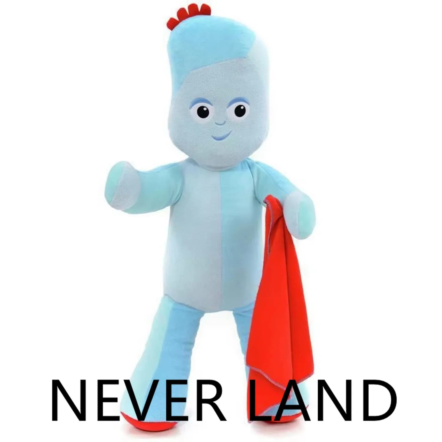 Nuovo simpatico cartone animato per l'educazione precoce nel giardino notturno Iggle Piggle Baby peluche 45CM per bambini giocattoli farciti regali per bambini