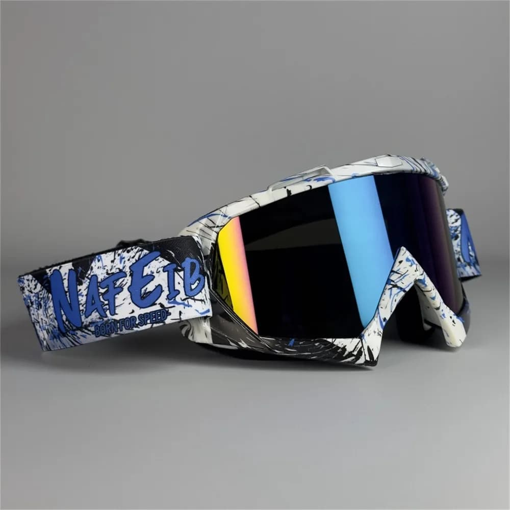 Motocross Dustproof ATV Goggles MX Riding Outdoor Sports Ski Glasses UV400 Anti-sand Motorcycle Glasses Adventure Sports