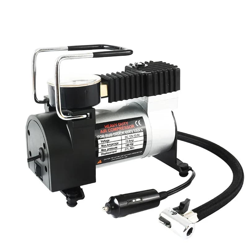 12V 220V Compressore d'aria Pompa di gonfiaggio per auto portatile Doppio cilindro Gonfiatore di potenza Auto Moto Pompa per pneumatici Accessori per auto