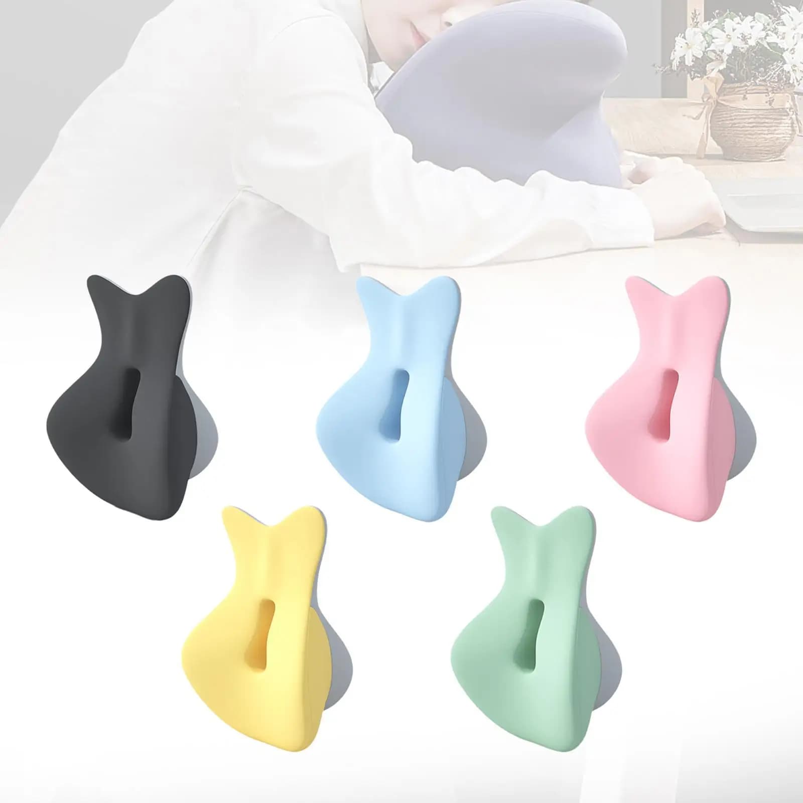 Supporto per il collo della sedia da ufficio Accessori ergonomici universali versatili Cuscino multifunzionale Cuscino da scrivania Cuscino per pisolino da ufficio