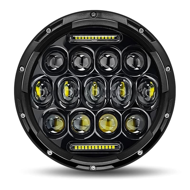 7 Inch LED LED Light H4 high/low direction indicator light for off-road motorcycle Urban 4X4 Suzuki Samurai Jeep Wrangler