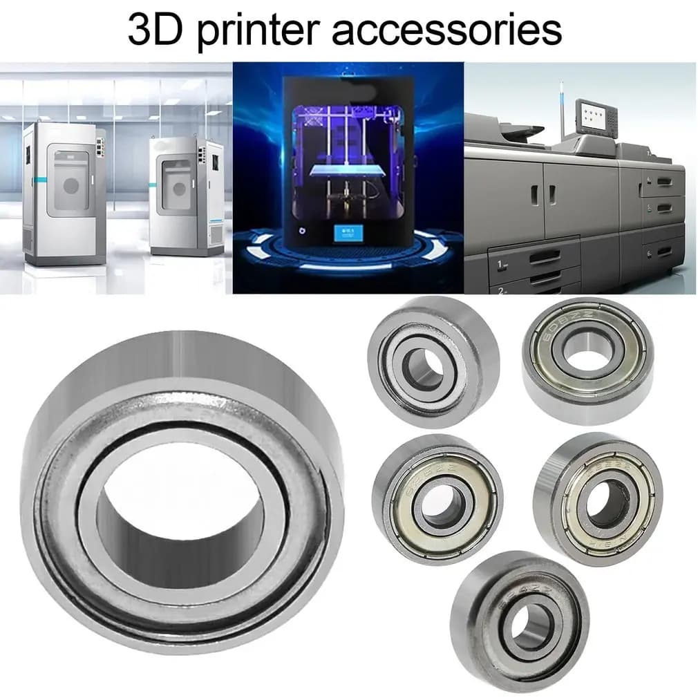 10 PZ 623ZZ 624ZZ 625ZZ 626ZZ 608ZZ Mini Bearing Deep Groove Ball Bearings For 3D Printer Dropshipping