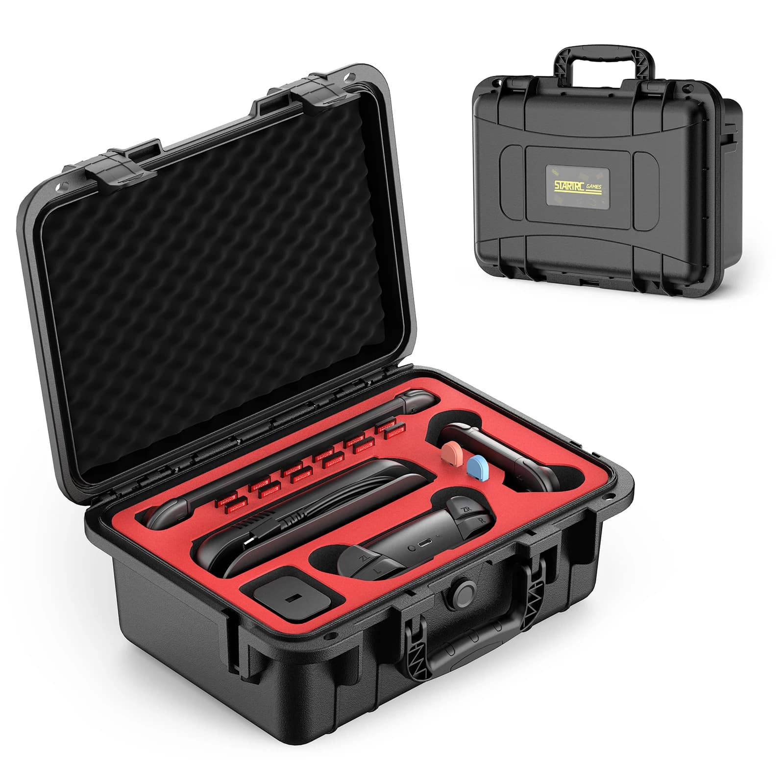 Custodia Rigida per Nintendo Switch 2, Professionale Deluxe IP67 Impermeabile, con Fodera Morbida, per Viaggi